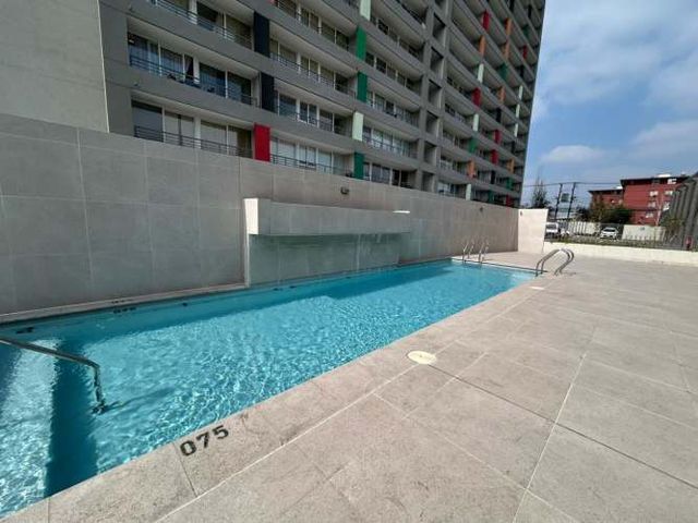 ARRIENDO DEPTO. NUEVO DE 1D1B CON ESTAC Y BOD (M) CARLOS VALDOVINOS