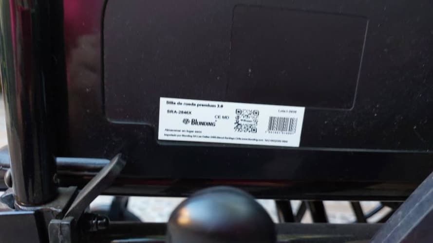 SILLA DE RUEDAS PREMIUN 3.0 BLUNDING.