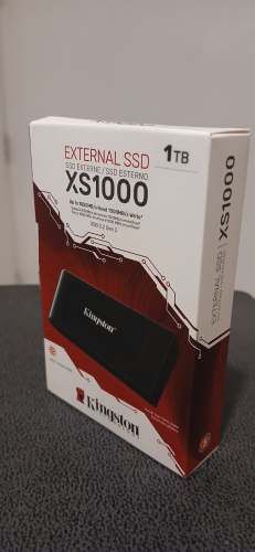 DISCO DURO SSD Externo 1 TB Kingston XS1000 NUEVO USB 3.2 2 gen