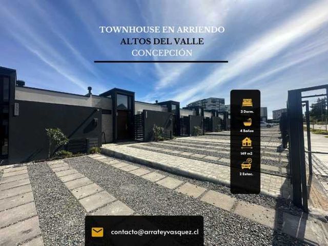 En Arriendo Townhouse Nuevo en Lomas de San Andrés