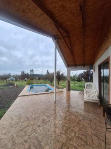 Parcela con casa cercana a embalse Mallermo, Marchigue