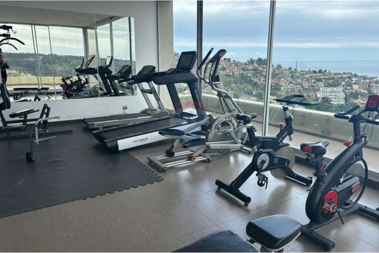 ¡arriendo con espectacular vista al mar!