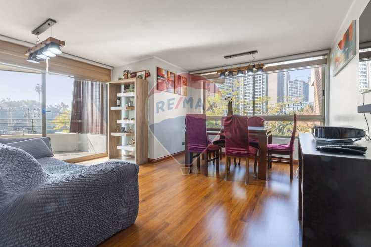 Amplio depto. ñuñoa 3d 2b