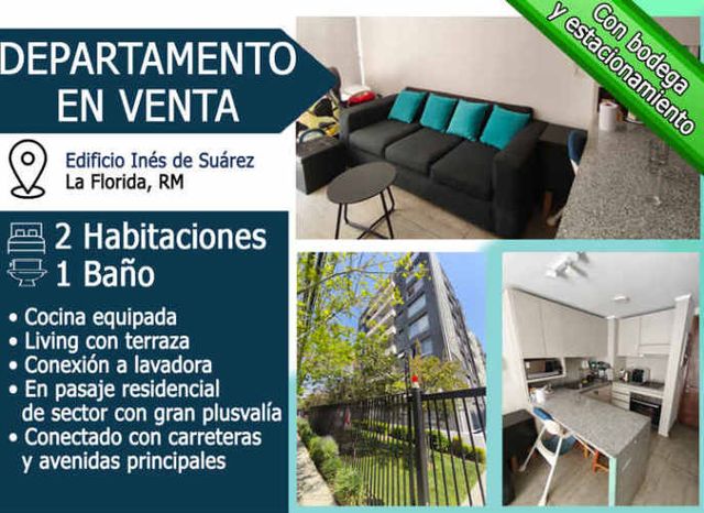 DEPARTAMENTO LA FLORIDA - ESTACIONAMIENTO Y BODEGA