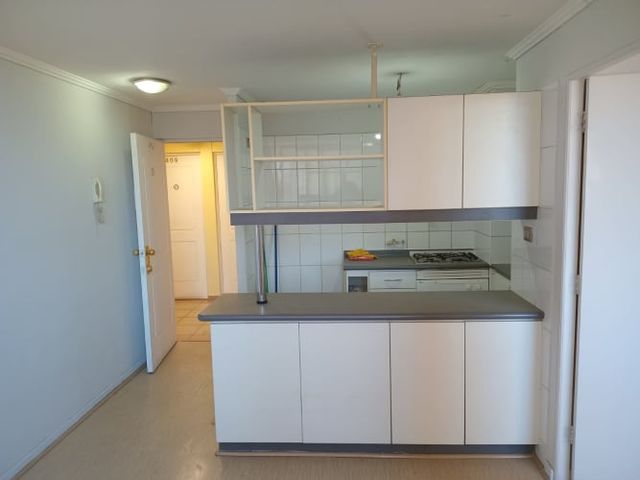 lindo y luminoso depto con bodega cercano a metros Sta Isabel