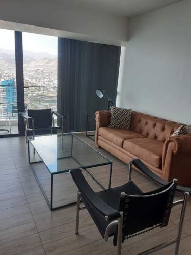 SE ARRIENDA DEPARTAMENTO AMOBLADO EDIFICIO PUERTO NUEVO