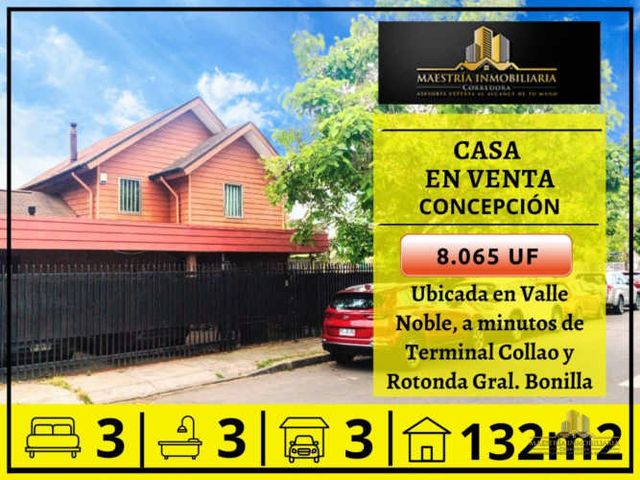 Casa en venta c/ estacionamiento en Centro de Concepción
