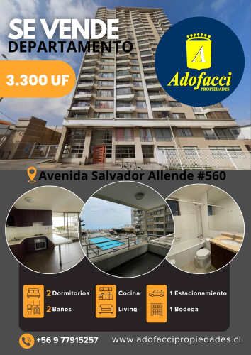 Se Vende Departamento Edificio Activo