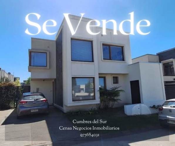 CASA EN VENTA EN CUMBRES DEL SUR CON PATIO Y QUINCHO
