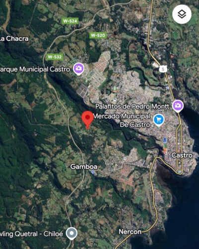 Terreno en Castro a 700 metros del By Pass