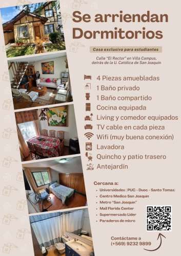 HABITACIONES PARA ESTUDIANTES