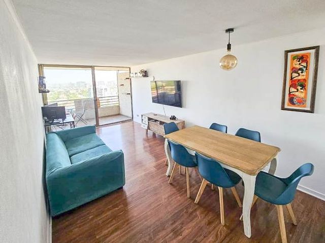 Metro M.Eyzaguirre 3 Dormitorios. Vista despejada