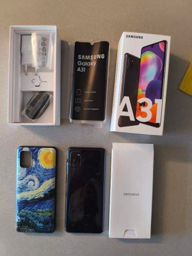 VENDO CELULAR SAMSUNG A31, COMO NUEVO CON CARCASA