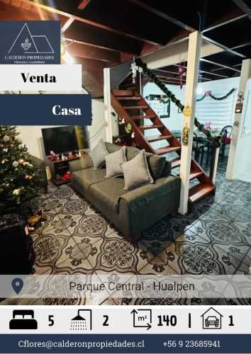Venta Amplia Casa Parque Central – Hualpén