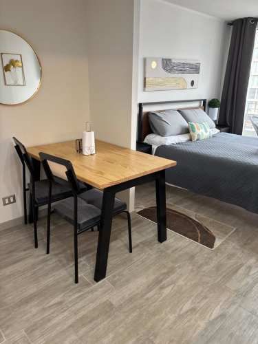 ARRIENDO DEPTO STUDIO 1B AMOBLADO DOMEYKO SANTIAGO