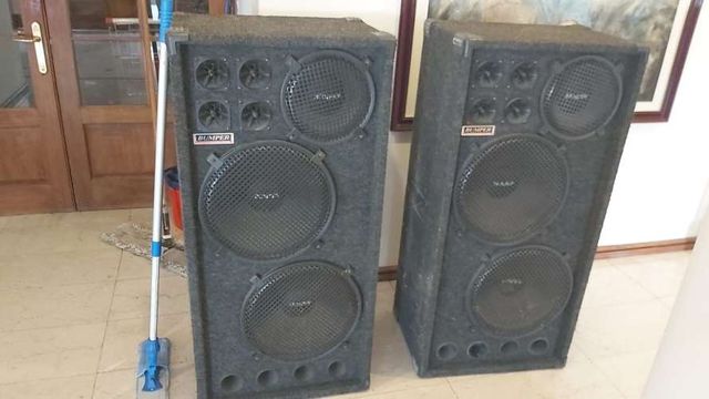 Par de parlantes grandes Bumper