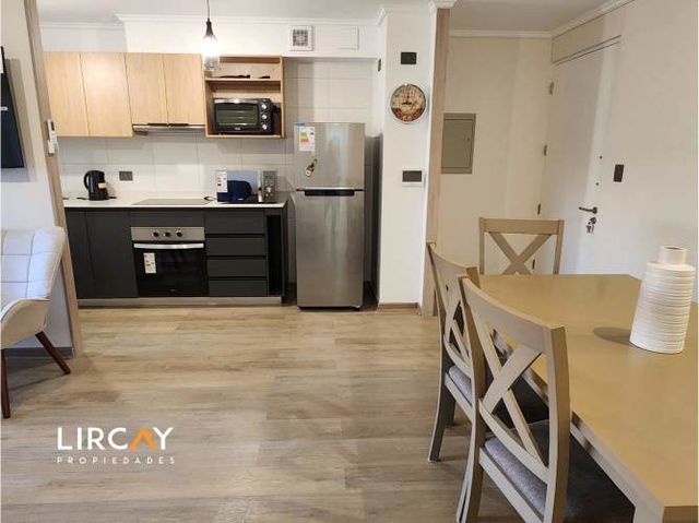 Completamente amoblado, dos dormitorios, dos baños, en Avda Lircay!