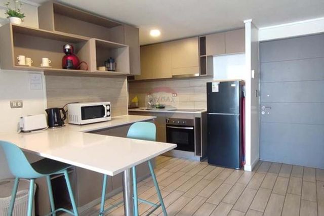 Depto. con excelente conectividad en santiago