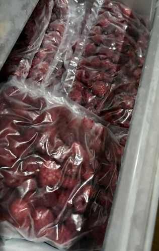 Frambuesa congelada en bolsa