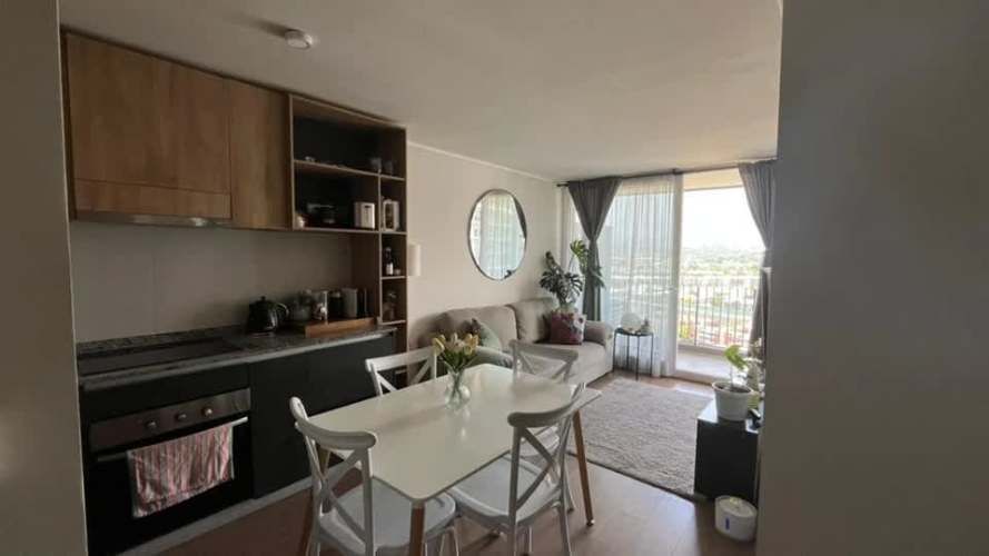 2d-1b - Semi Amoblado - Metro Macul