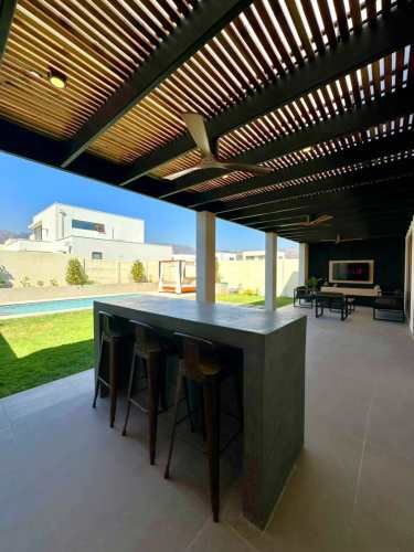 VENTA CASA MEDITERRANEA 2 PISO PIEDRA ROJA, 3D + TERRAZA TECHADA CON QUINCHO + PISCINA - A PASOS COLEGIO PEDREGALES