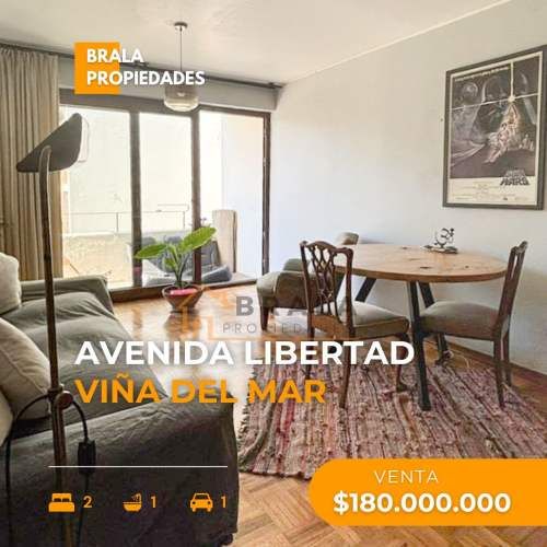 VENTA DEPARTAMENTO IDEAL PARA INVERSIÓN, VIÑA DEL MAR