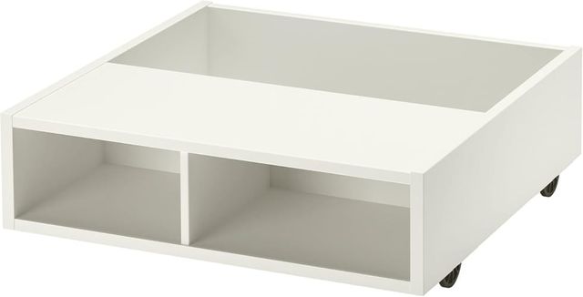 Mesa de almacenamiento baja con ruedas IKEA