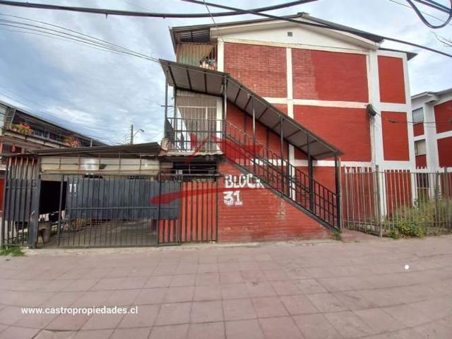 Departamento Primer Piso con 3 Dormitorios, 1 Baño, La Florida.