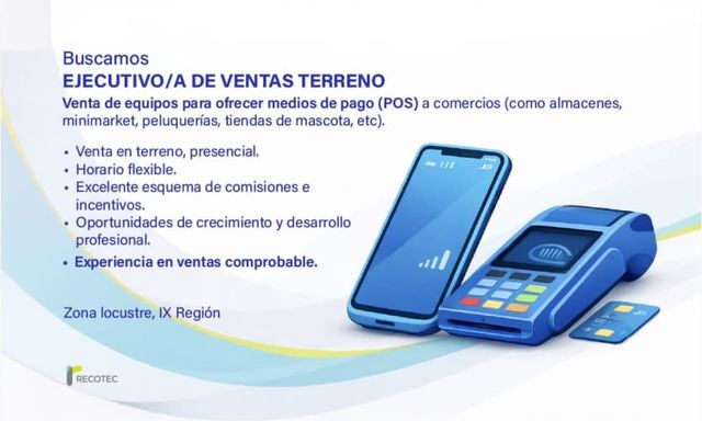 Ejecutivo/a de Ventas TERRENO