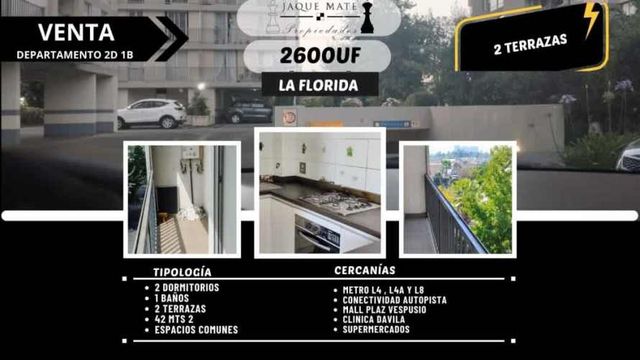 DEPARTAMENTO EN VENTA CON CONECTIVIADAD